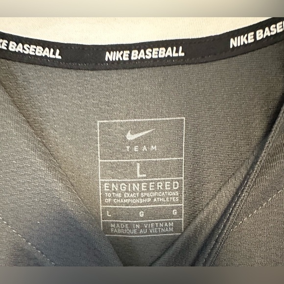 Nike men’s large blank baseball jersey-nwt - Picture 3 of 3